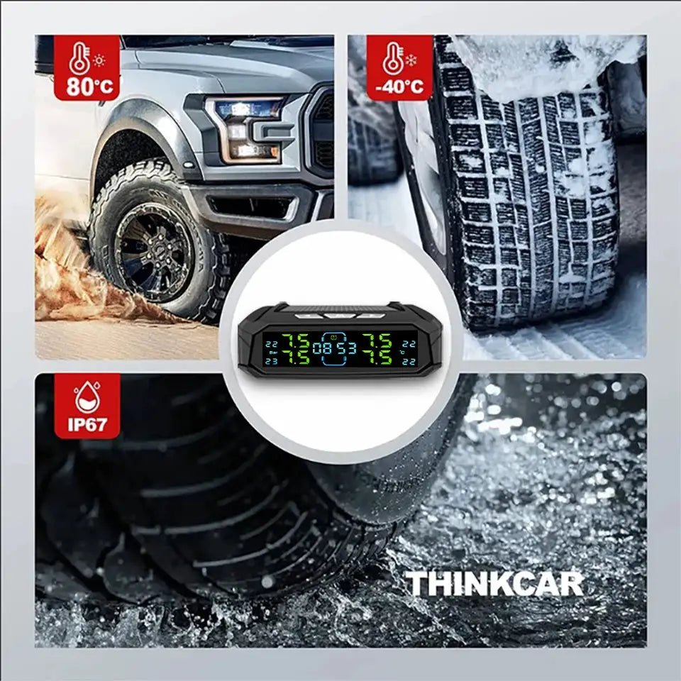 Real-Time TPMS Monitor for Cars and SUVs