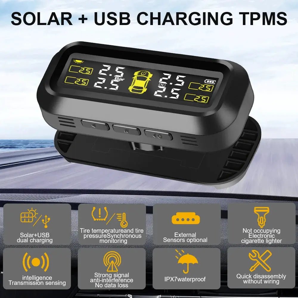 Real-Time Tpms Monitor for Off-Road 4x4