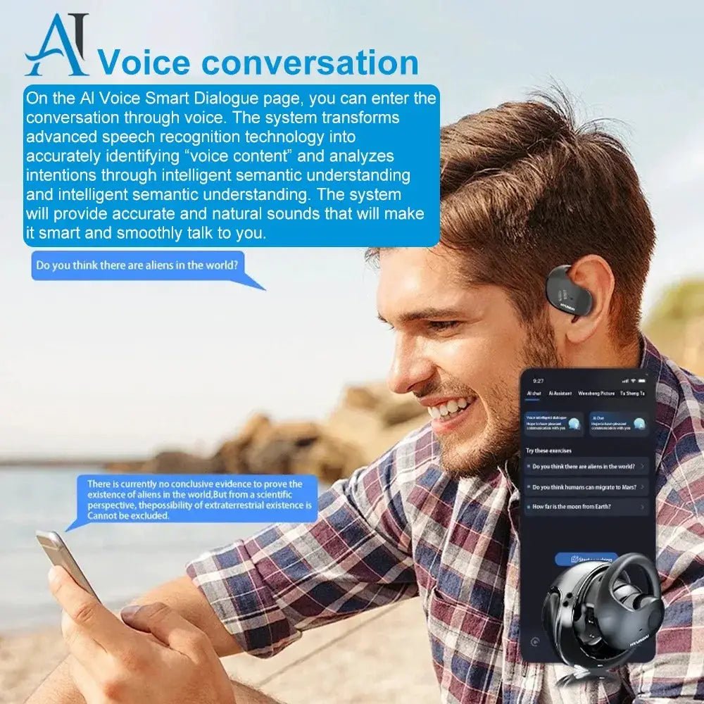 Real Time Translation Earbuds For Work AI Translator