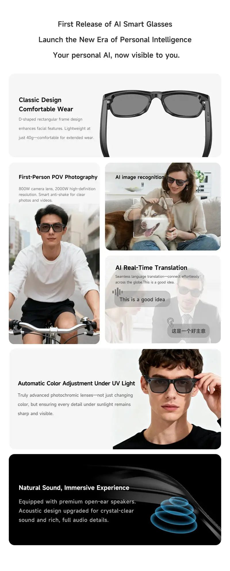 Real-Time Translation Glasses for Travel — product view 10