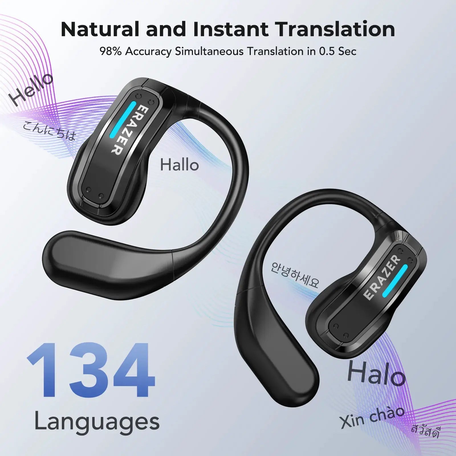 Real Time Translator Earbuds For Gamers Low Latency AI