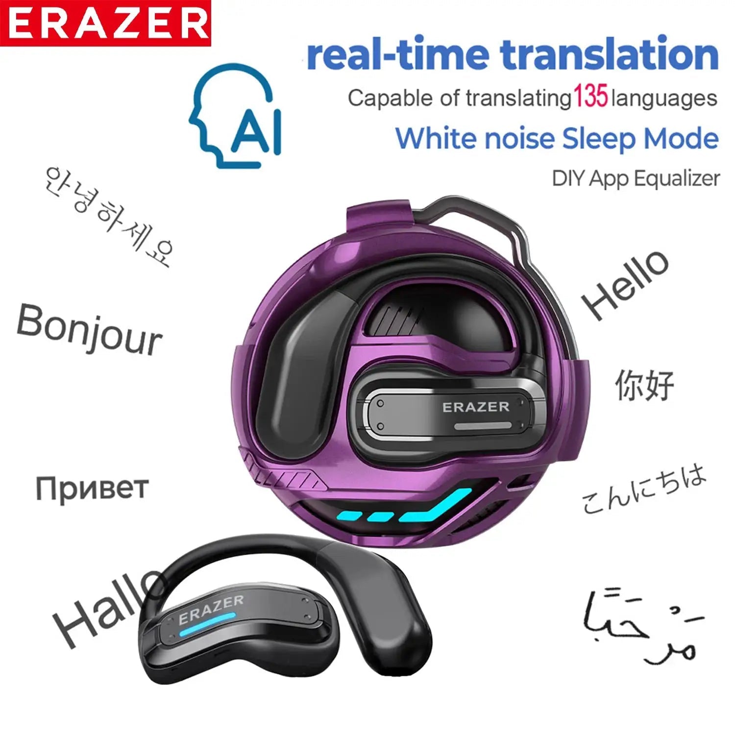 Real Time Translator Earbuds For Gamers Low Latency AI