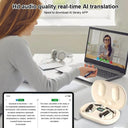 Real-Time Travel Translator Earbuds - 144 Languages AI