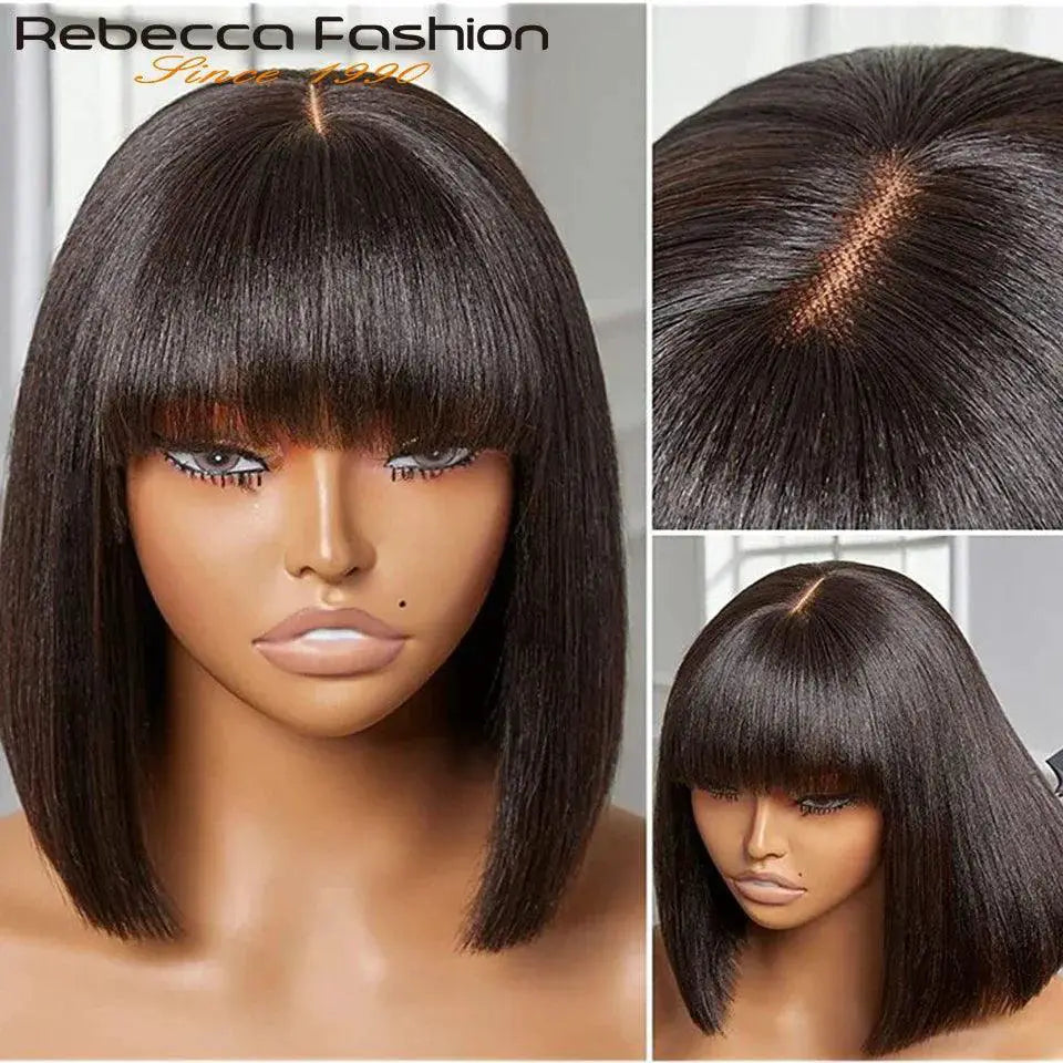 Rebecca Bob Lace Wigs For Effortless Hair Transformation