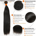 Rebecca Luxe Peruvian Remy Hair Bundle Set Premium Quality