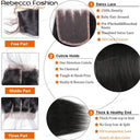 Rebecca Luxe Peruvian Remy Hair Bundle Set Premium Quality