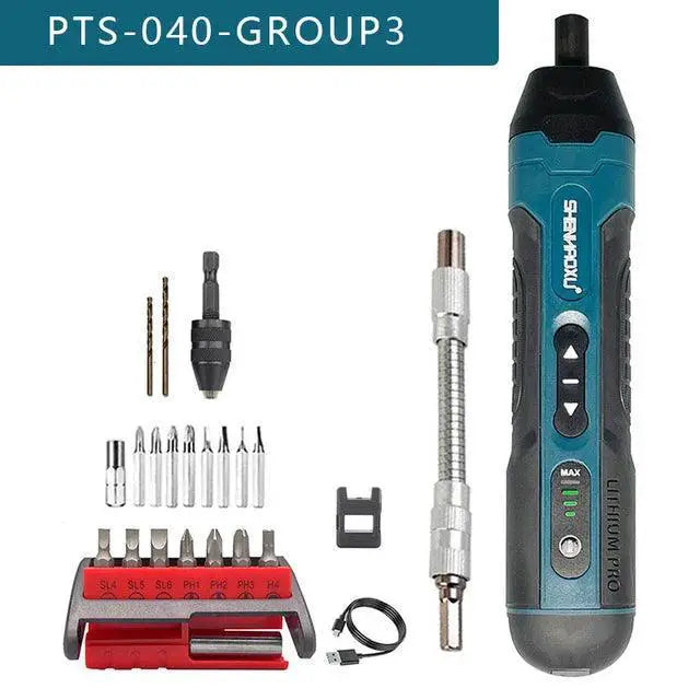 Rechargeable Cordless Electric Screwdriver 1300mAh