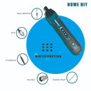 Rechargeable Cordless Electric Screwdriver with 1300mAh Battery