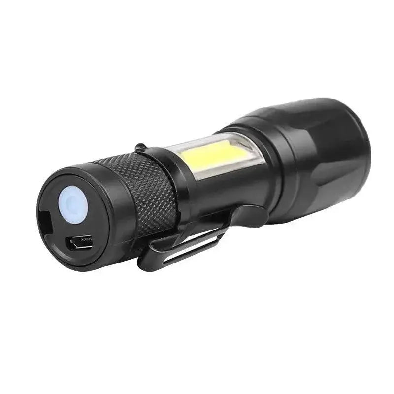 LED Flashlight Rechargeable Compact Bright Outdoor Torch - OurLum.com