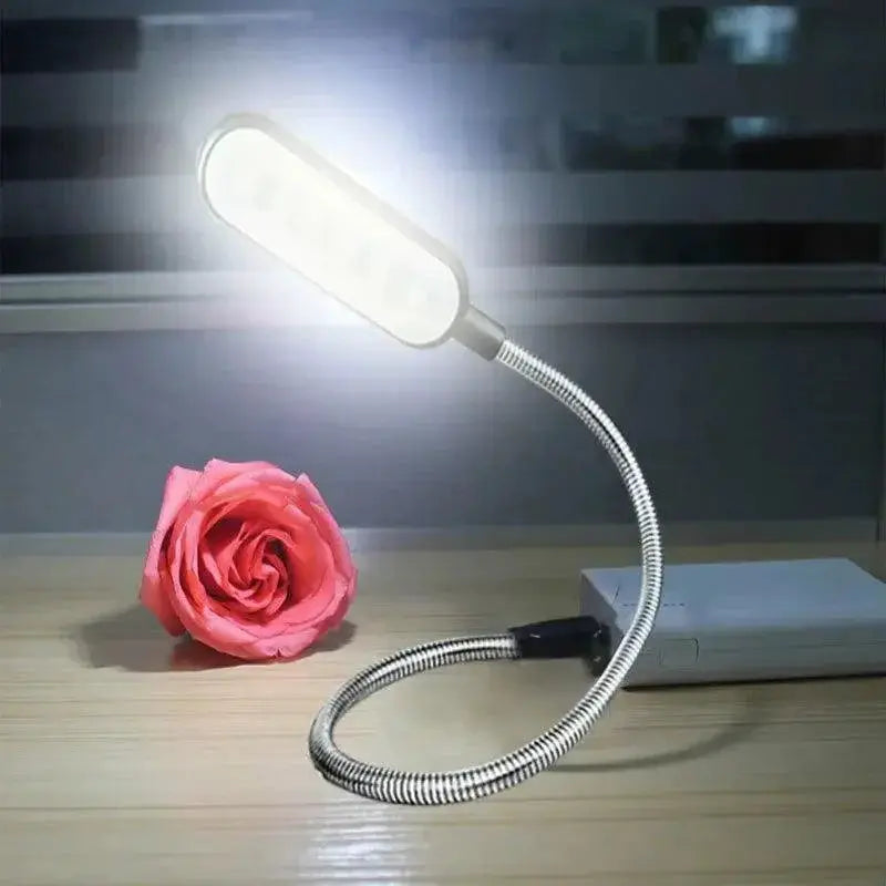 Rechargeable Mini USB LED Book Light For Reading Desk Use