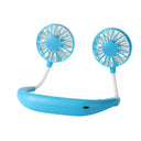Rechargeable Neck Fan With 3 Speeds Hands Free Portable Travel Stay Cool