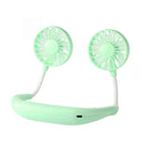 Rechargeable Neck Fan With 3 Speeds Hands Free Portable Travel Stay Cool
