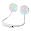 Rechargeable Neck Fan With 3 Speeds Hands Free Portable Travel Stay Cool