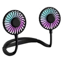 Rechargeable Neck Fan With 3 Speeds Hands Free Portable Travel Stay Cool