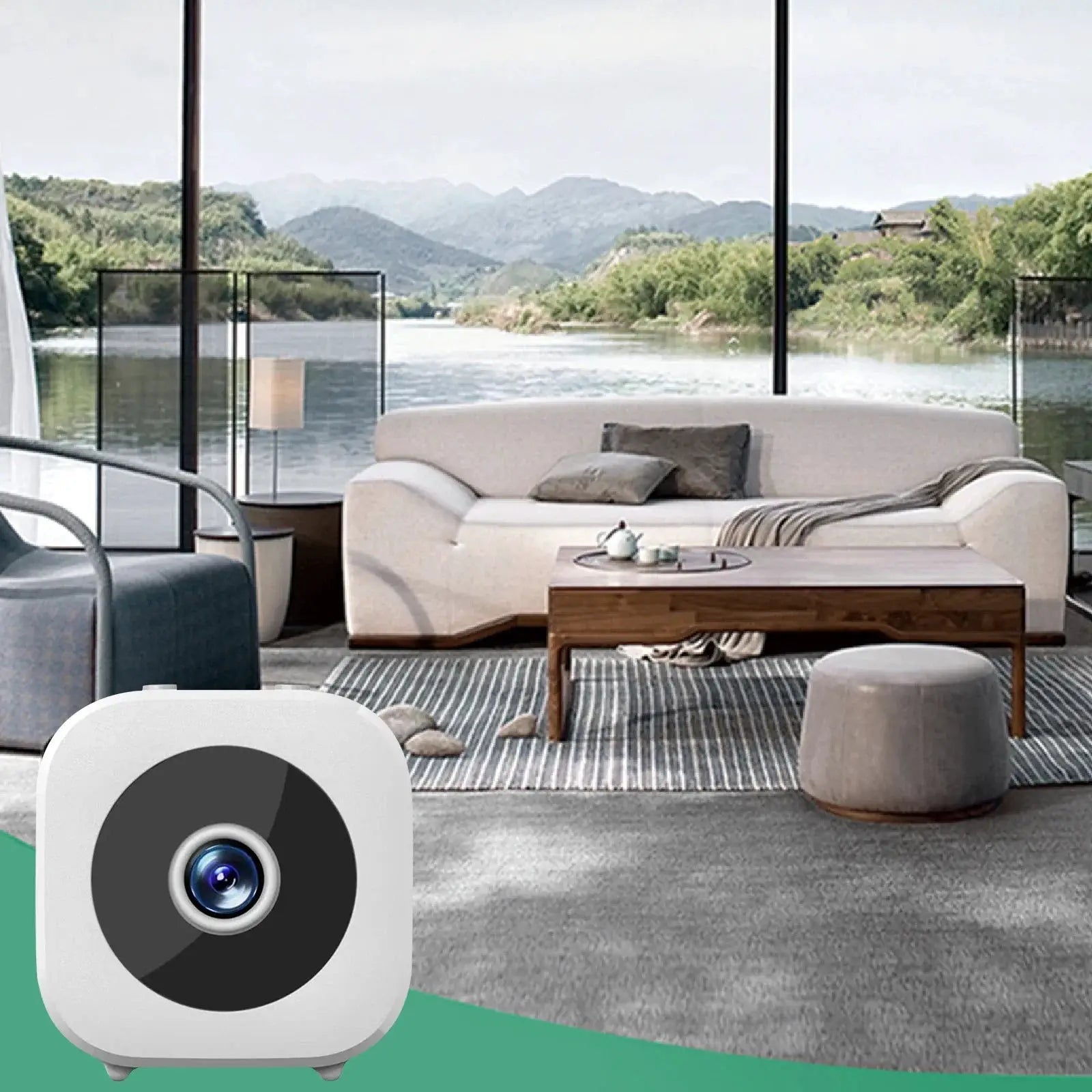 Rechargeable Wireless Security Camera 1080P WiFi Surveillance With Motion Alerts