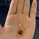 Bold Red Jewelry Set for Women Weddings