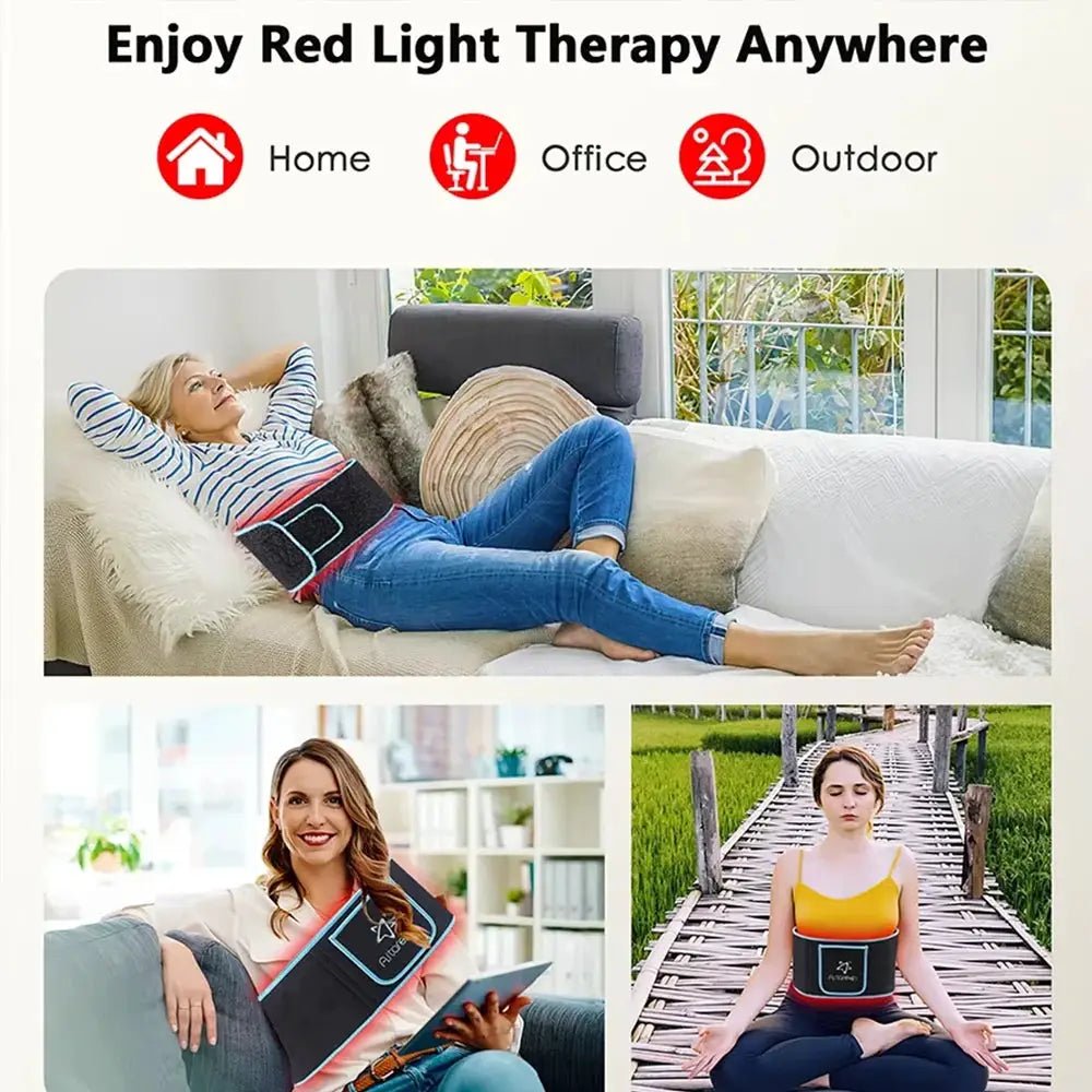 Red Light LED Belt for Back Pain Relief