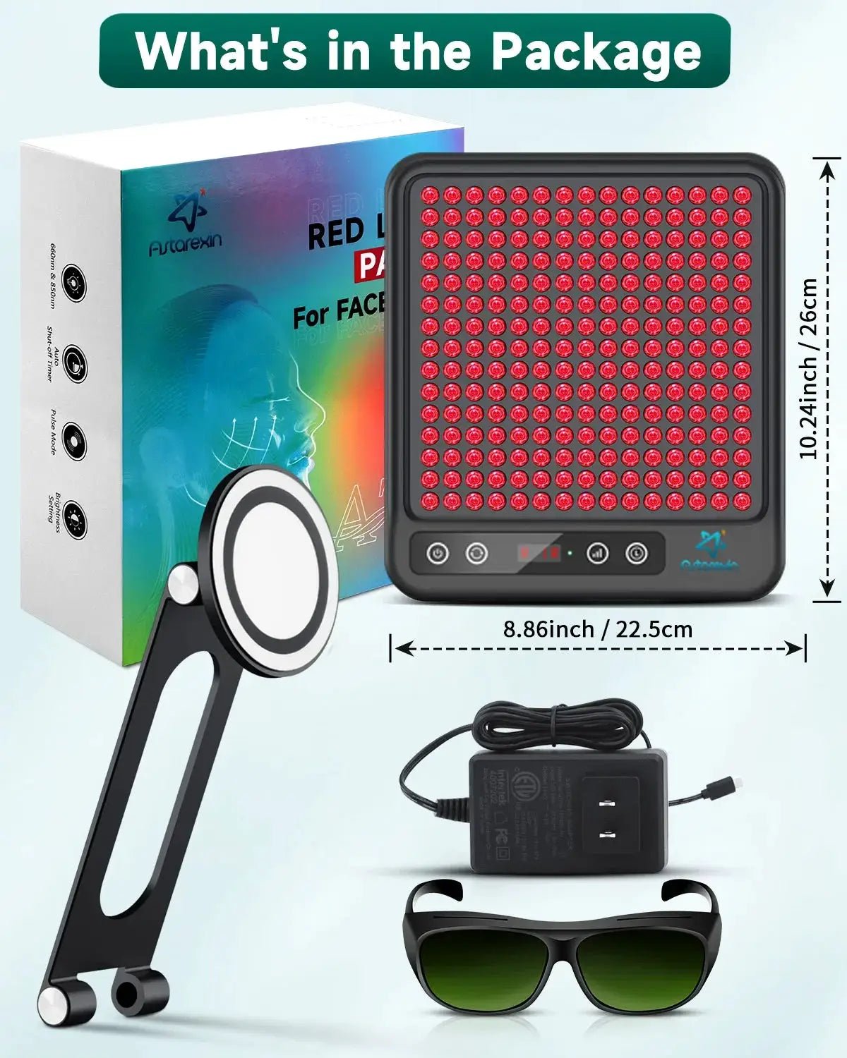 Red Light Panel for Skin Glow at Home