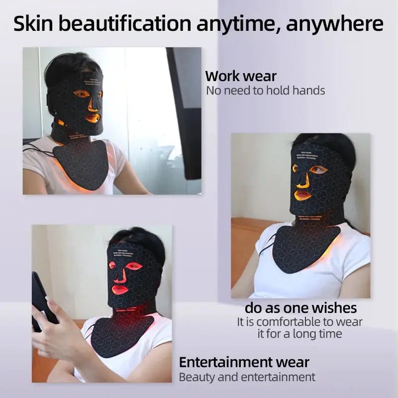 Red Light Therapy LED Mask for Skin Glow
