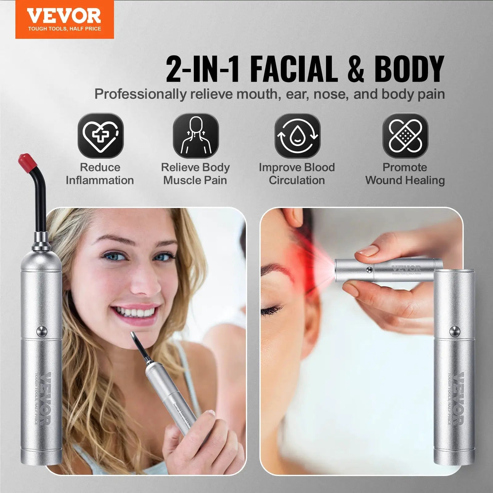 Red Light Therapy Wand for Pain Relief