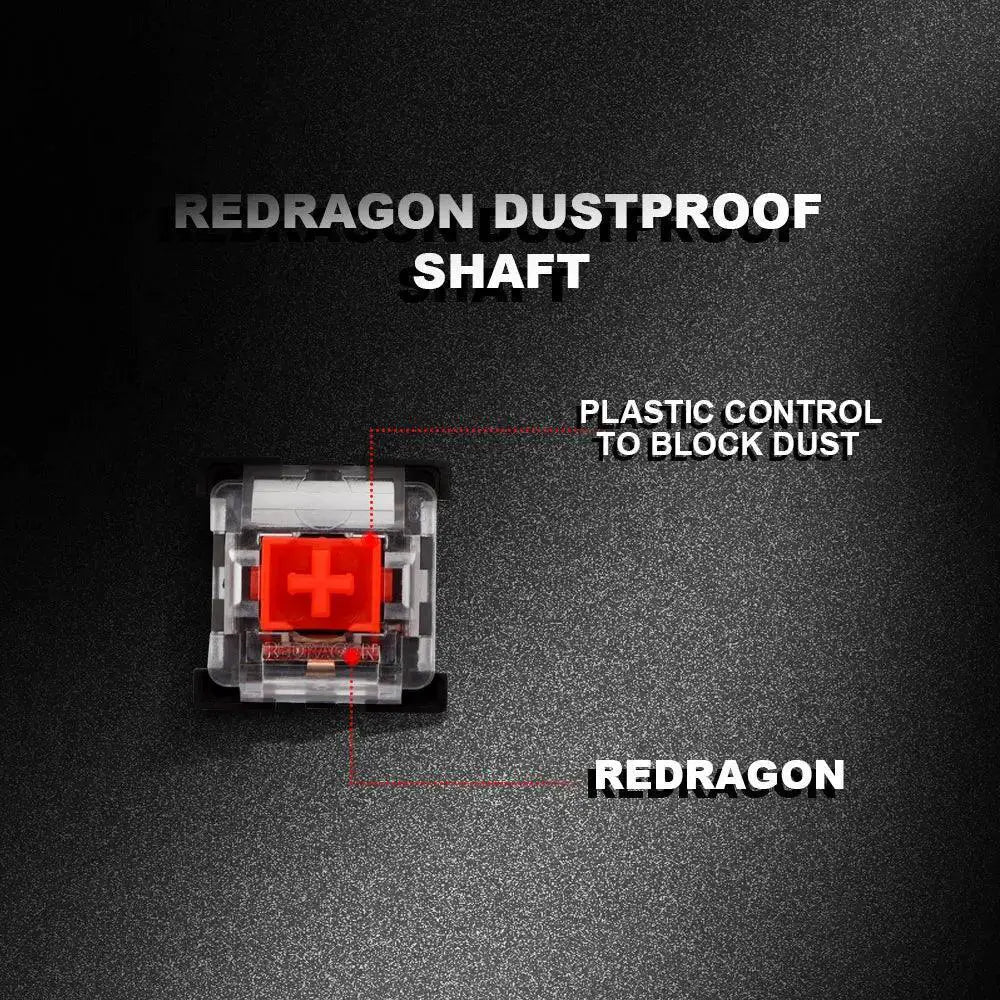 Redragon Enhanced RGB Mechanical Gaming Keyboard Pro Series