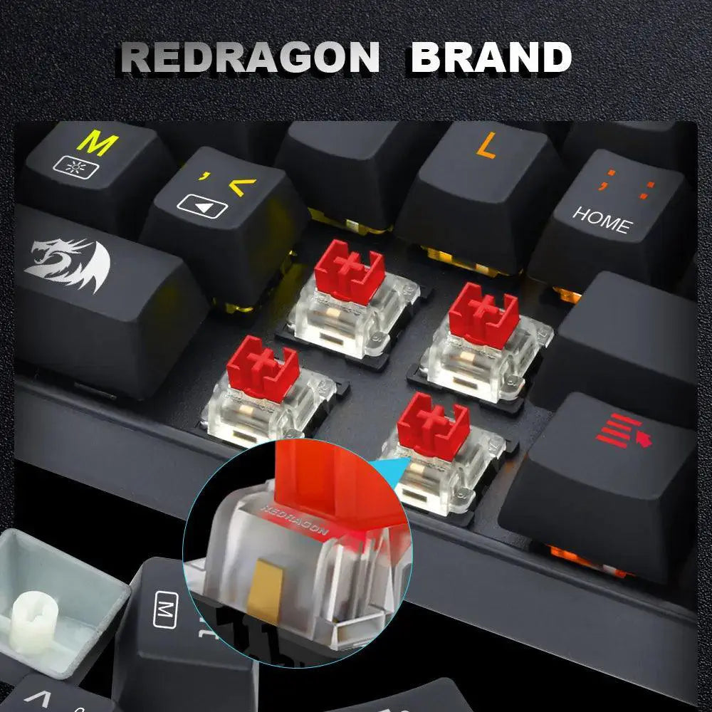 Redragon Enhanced RGB Mechanical Gaming Keyboard Pro Series