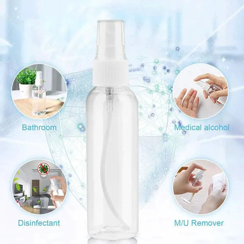 Refillable Clear PET Perfume Spray Bottle High Quality