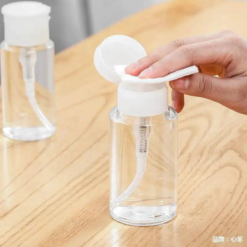 Refillable Nail Polish And Makeup Pump Dispenser Bottles