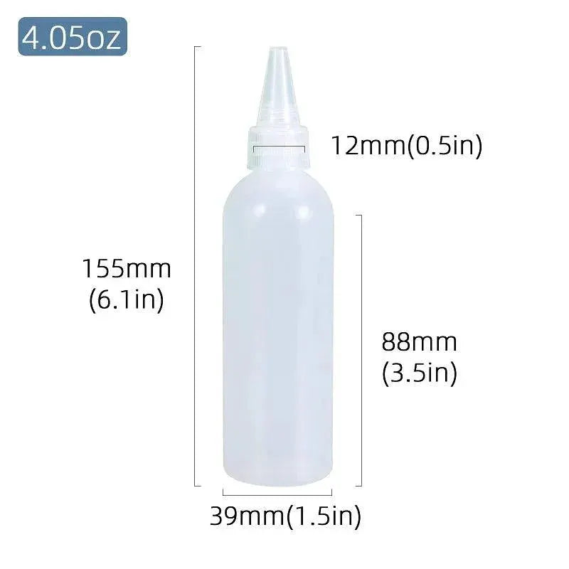 Refillable Plastic Squeeze Bottles For Sauces And Crafts