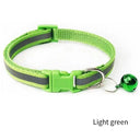 Reflective Cat Collar with Bell - Adjustable Safety Necklace