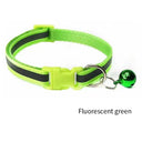 Reflective Cat Collar with Bell - Adjustable Safety Necklace