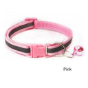 Reflective Cat Collar with Bell - Adjustable Safety Necklace