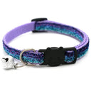 Reflective Cat Collar with Breakaway Safety Clasp & Bell