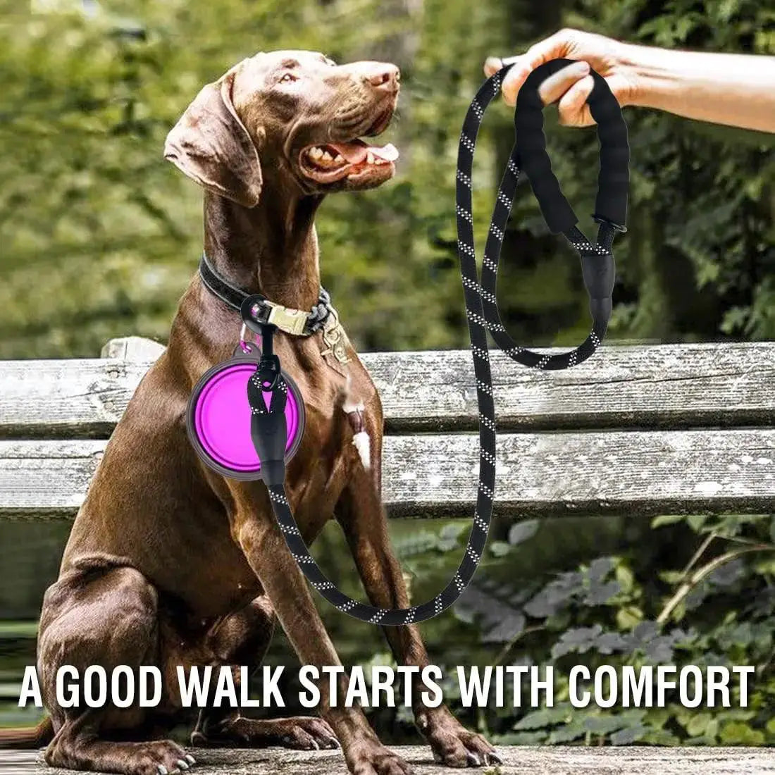 Reflective Dog Leash For Large Small Medium Dogs Nylon