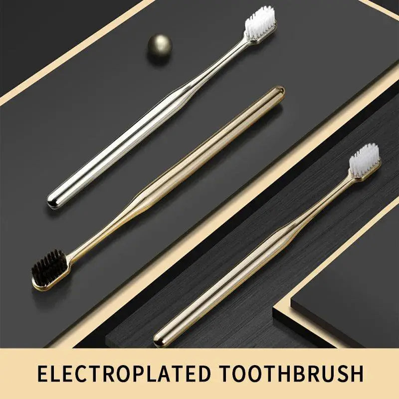 Regaluxe Soft Toothbrush Premium Electroplated Dental Brush