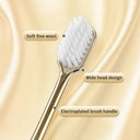 Regaluxe Soft Toothbrush: Premium Electroplated Dental Brush