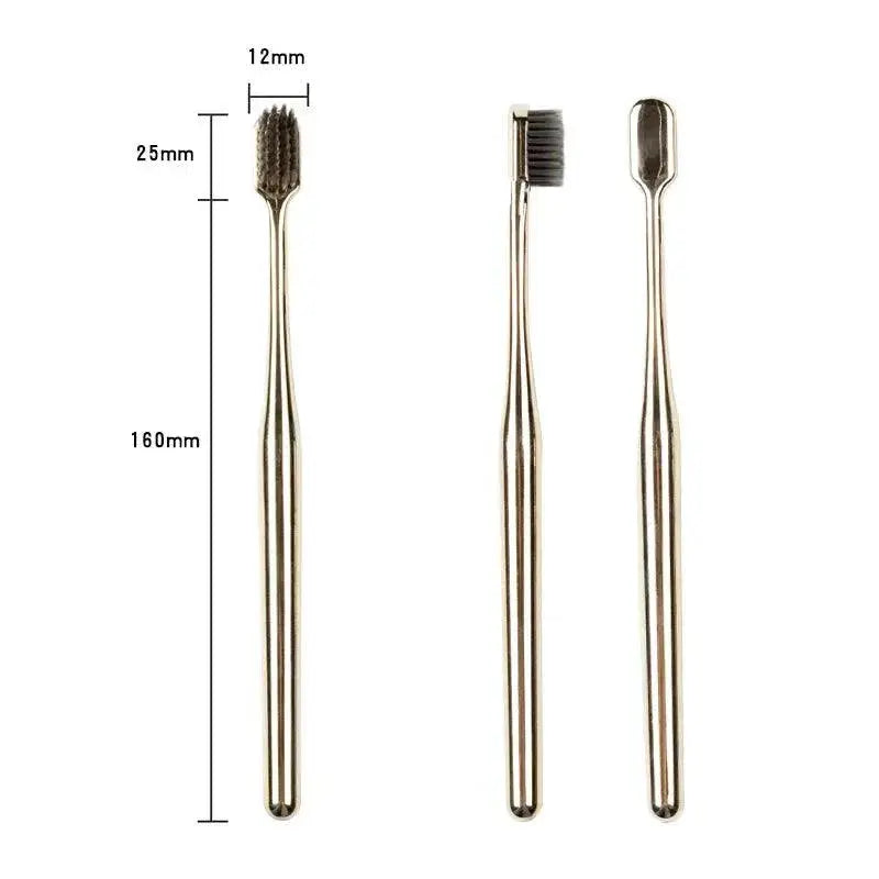 Regaluxe Soft Toothbrush Premium Electroplated Dental Brush