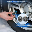 Reliable Six-Sensor TPMS for Caravans