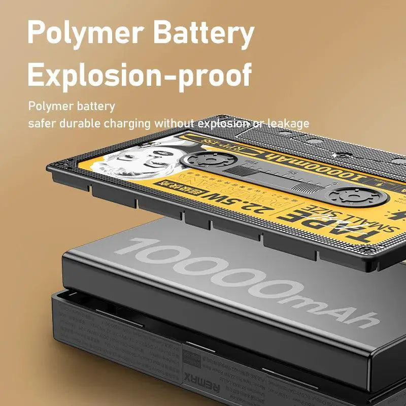 Remax Retro 10000mAh Power Bank PD18W QC22W Fast Charging