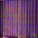 Office Curtain Lights Christmas Remote