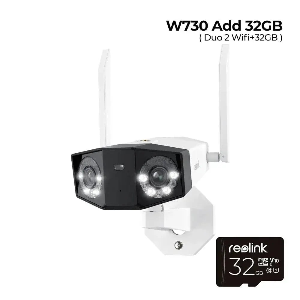 Reolink Duo 2 Series Outdoor WiFi Camera With AI Detection