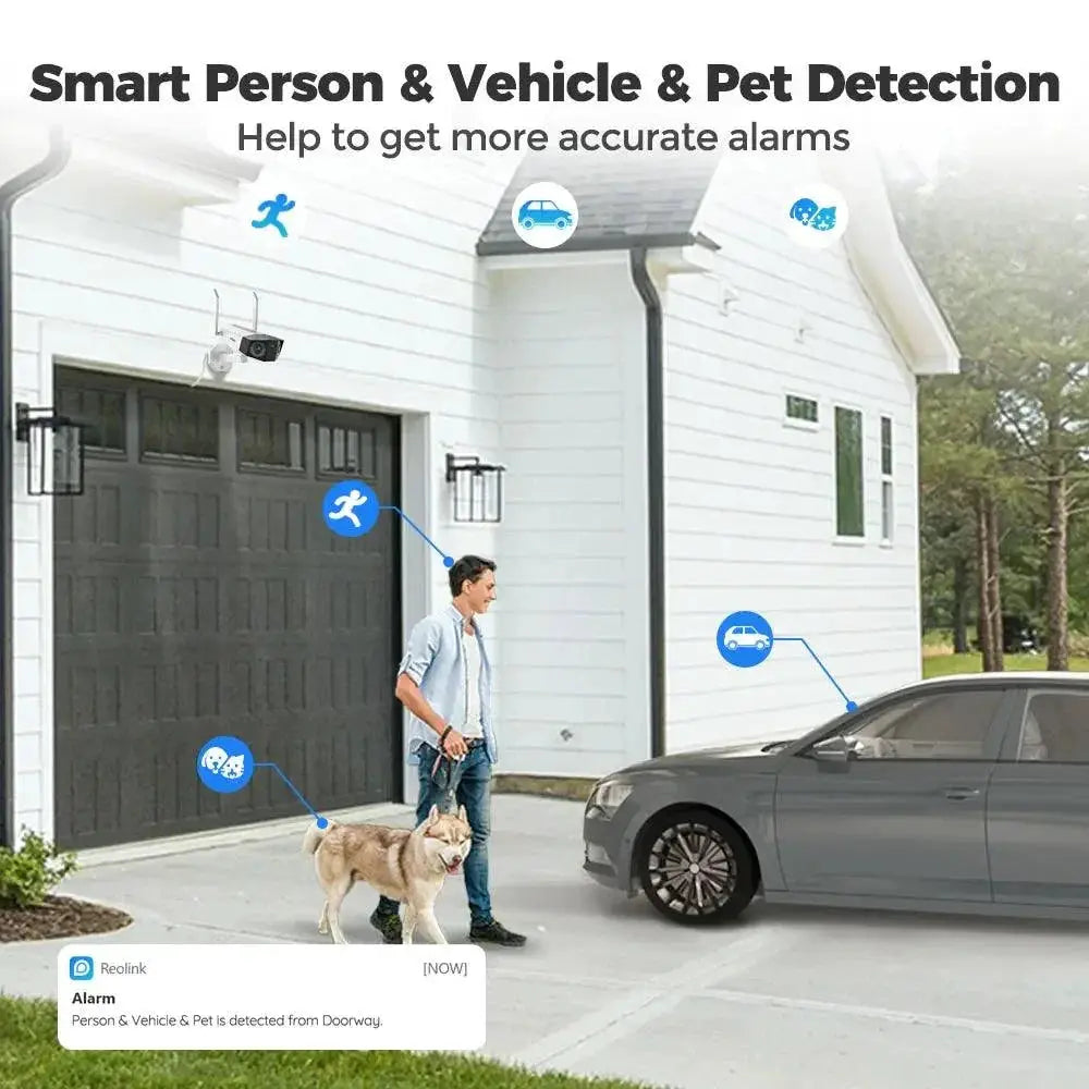 Reolink Duo 2 Series Outdoor WiFi Camera With AI Detection