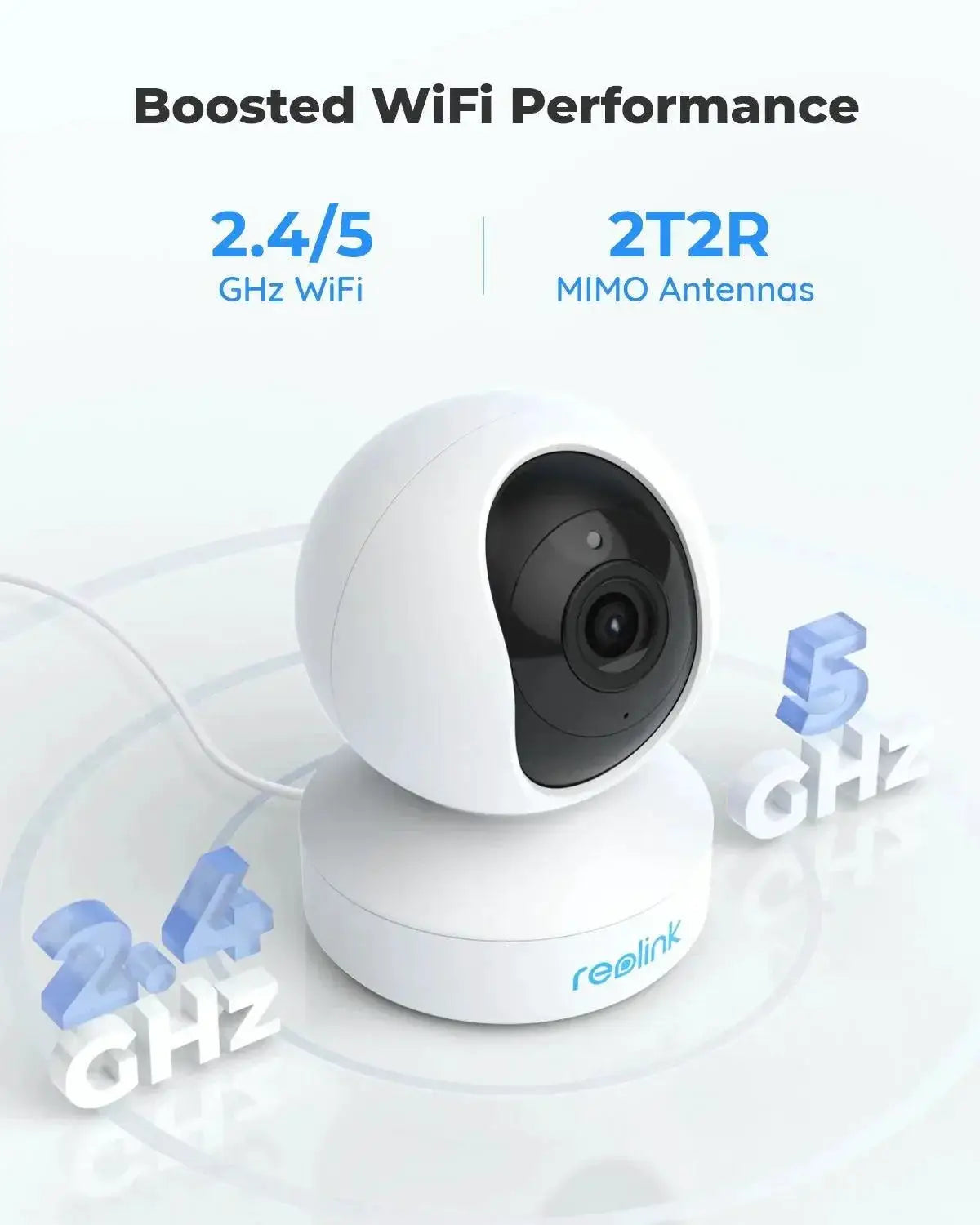 E1 Series 5MP WiFi Indoor Baby Monitor Camera Night Vision