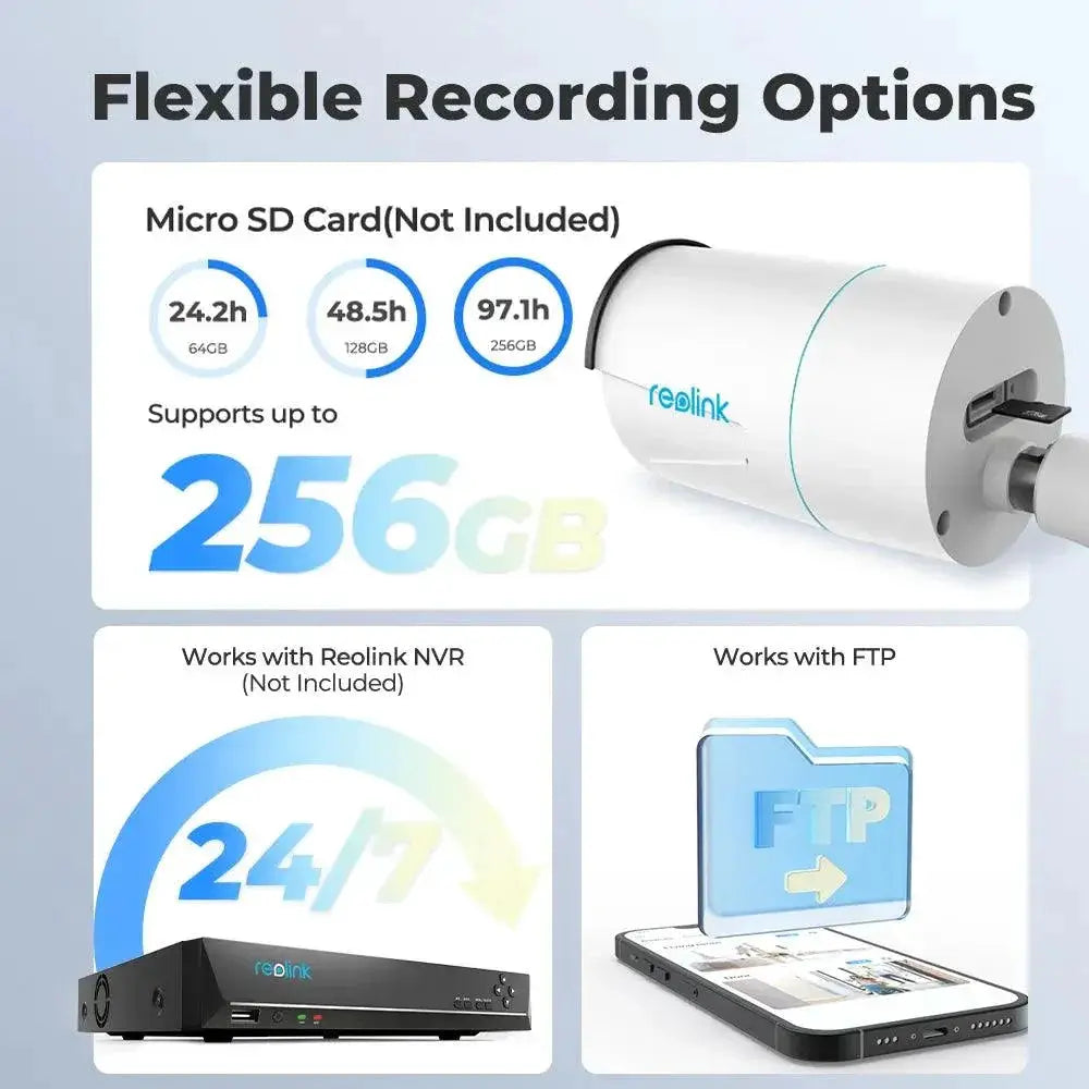 Reolink Advanced Outdoor Smart Security Camera Solution