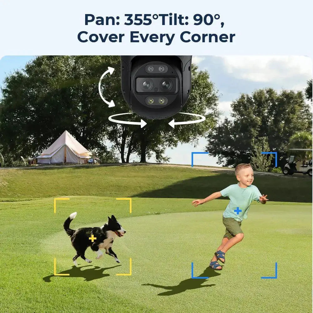 Reolink TrackMix Dual Lens PTZ Auto Tracking Camera System