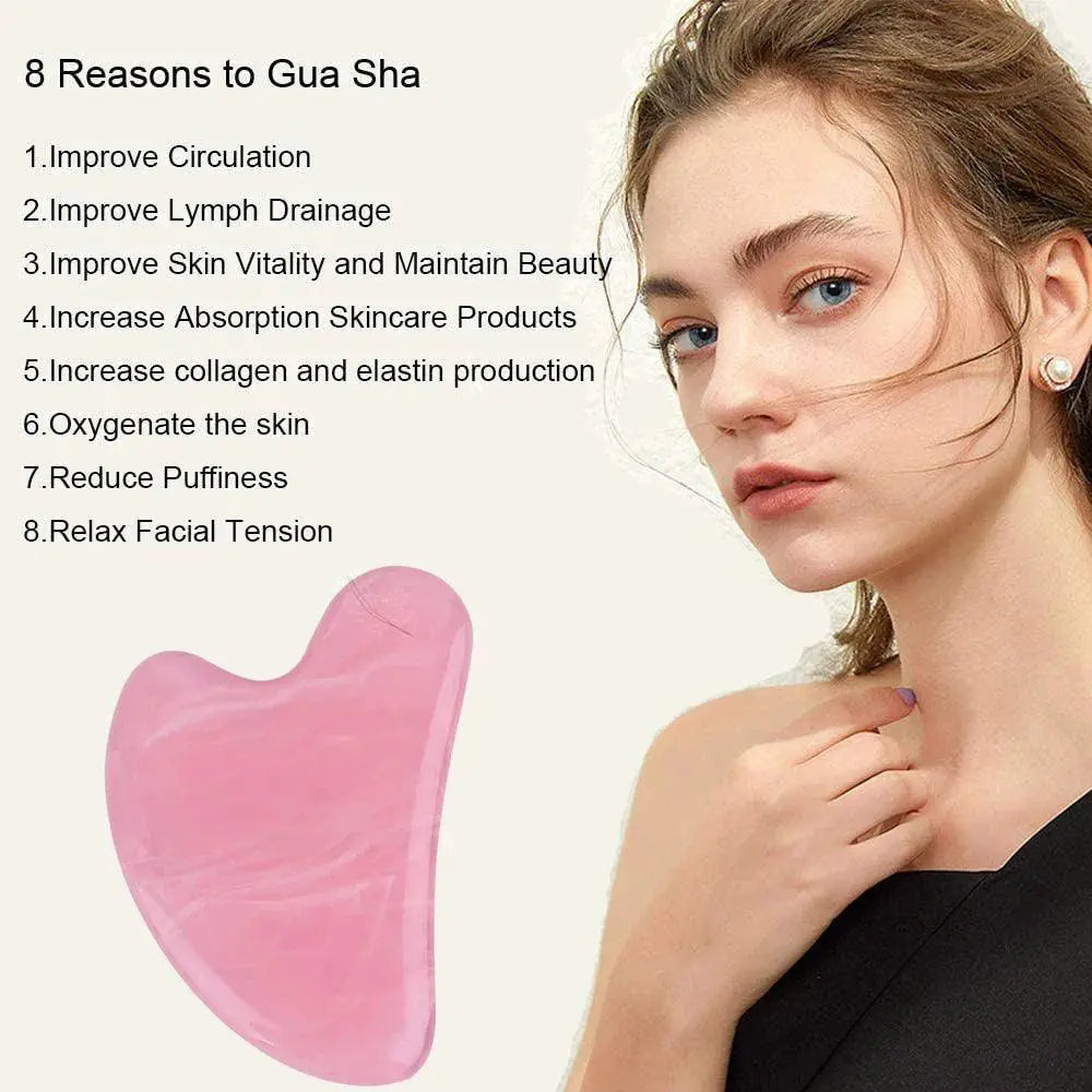 Resin Gua Sha Set For Skin Rejuvenation And Pain Relief