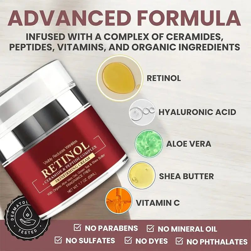 Retinol Cream for Aging Skin Firming