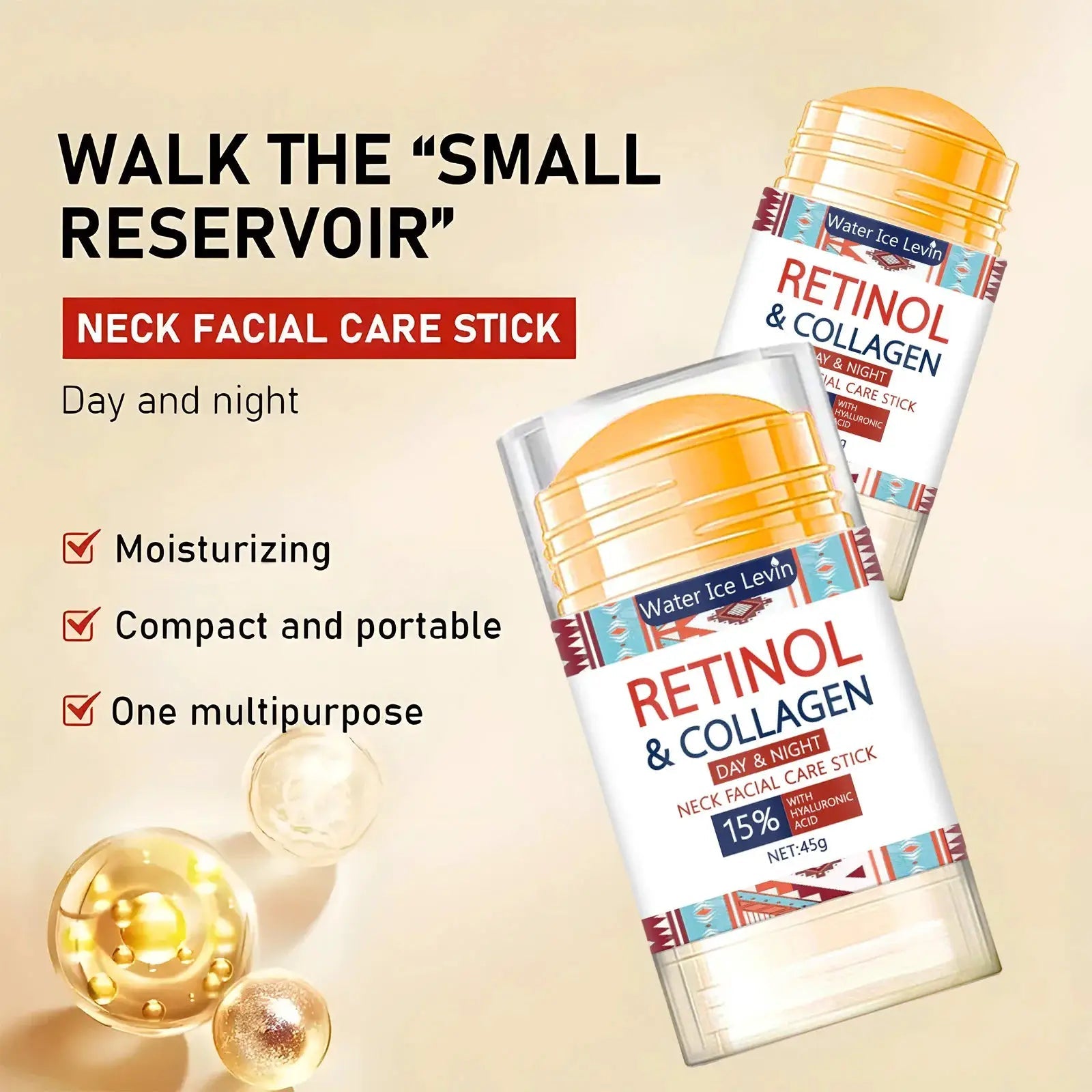 Retinol Cream Stick for Aging Skin Care
