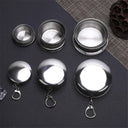 Retractable Stainless Steel Folding Cup for Camping Travel