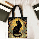 Durable Linen Cat Tote for Daily Use